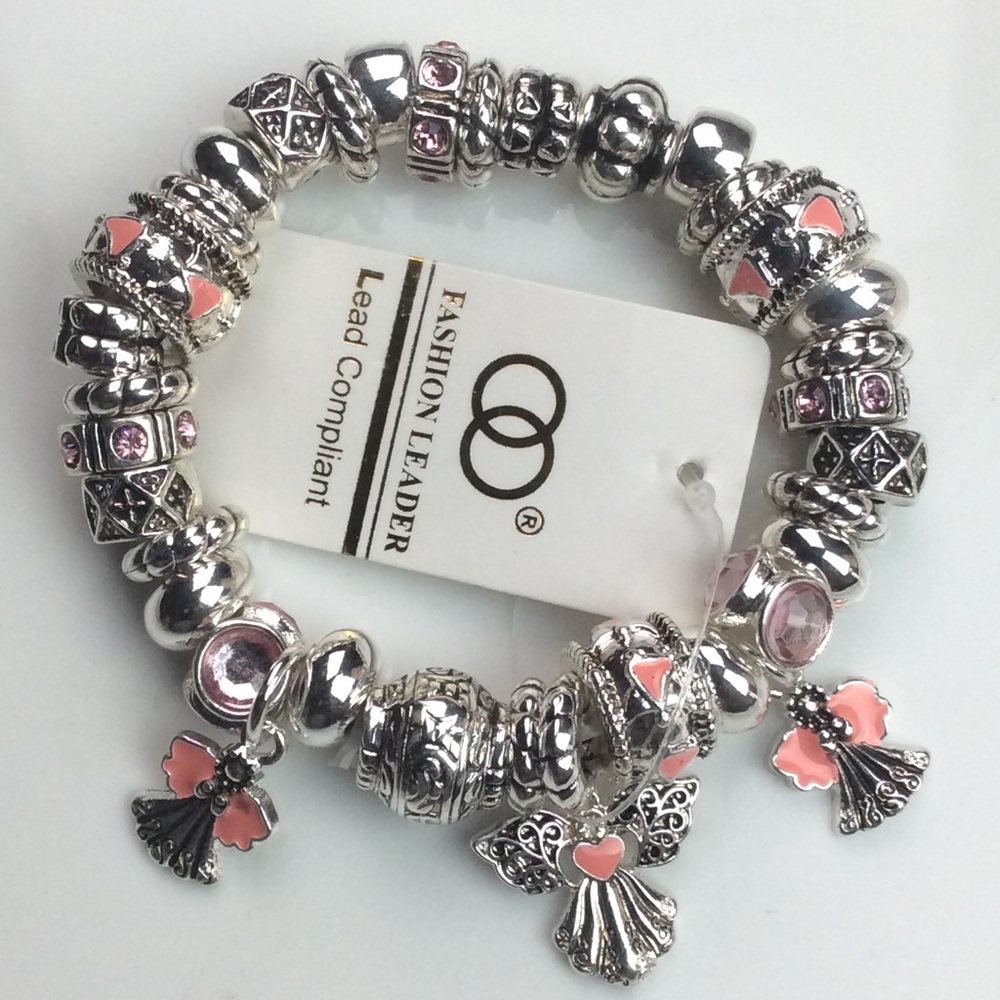 Breast cancer awareness bracelet
